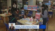 Mahigit 15,000 trabaho sa Pilipinas at abroad, alok sa job fair ng DOLE | Saksi
