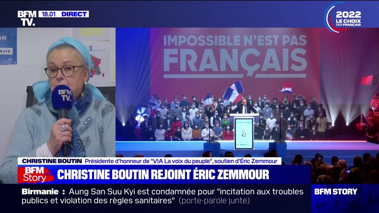 Christine Boutin: "Le surnom de Valérie Pécresse, c'est Pécresse la traîtresse"