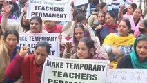 Get Real India: Over 13K Punjab's contractual teachers on protest since June, demand permanent jobs