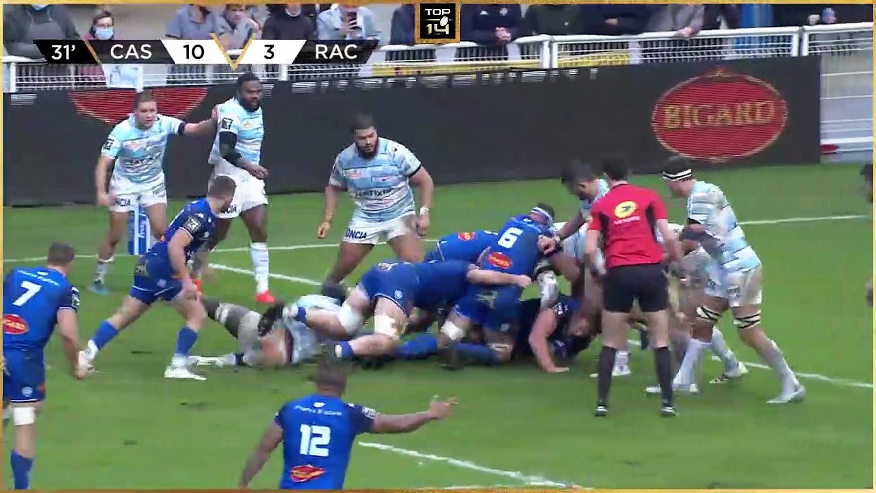 TOP 14 - Résumé Castres Olympique-Racing 92: 25-3 - J12 - Saison 2021/2022