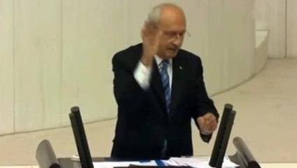 Kemal Kılıçdaroğlu'nun Meclis'te yaptığı el hareketi büyük tepki çekti