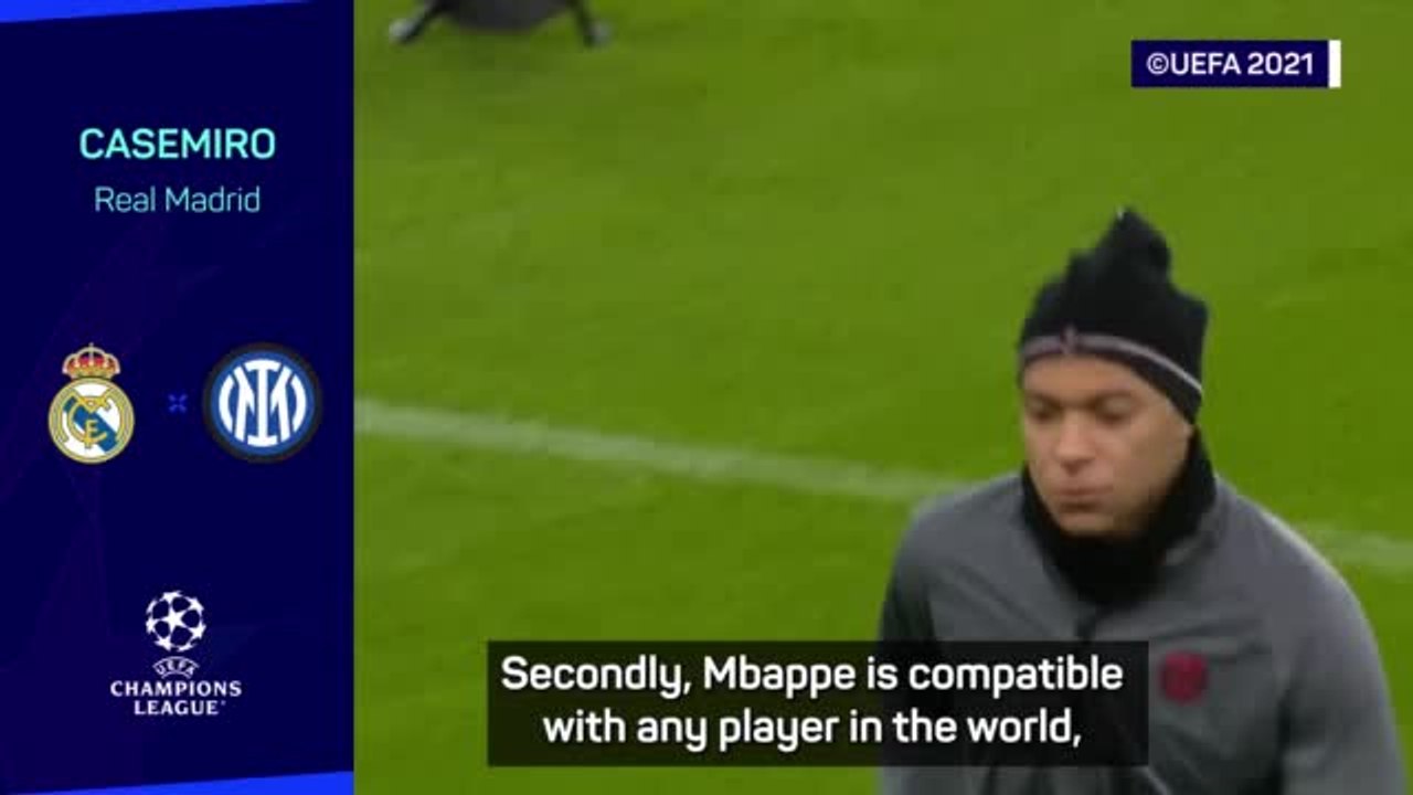 Mbappe and Vinicius would be compatible - Casemiro
