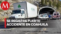 Se confirman 5 muertos y 16 lesionados del accidente del tráiler sin frenos en Coahuila