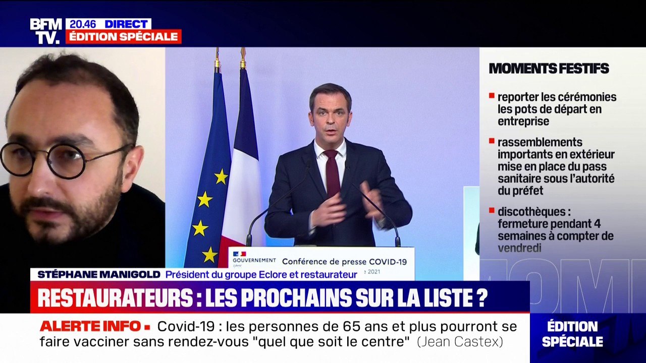 Stéphane Manigold, président du groupe Eclore: "La santé est primordiale mais la santé des chefs d'entreprises est aussi importante"