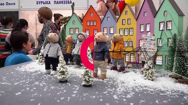 Москва: крупнейшая в мире выставка плюшевых мишек