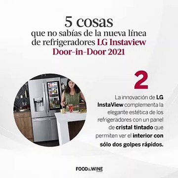 #Gadgets Si piensas cambiar tu refrigerador y estás buscando opciones innovadoras, LG Instaview Door...