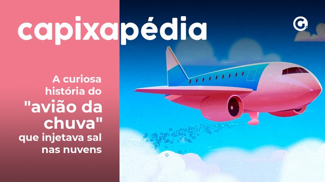 O avião da chuva que injetava sal nas nuvens do ES