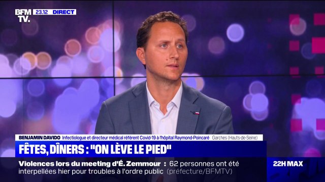 Covid-19: le Dr Benjamin Davido craint que la cinquième vague fasse le lit d'une sixième vague