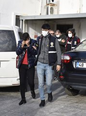 Bodrum'da bahçelerin demir kapılarını çaldığı iddia edilen 2 kişi tutuklandı