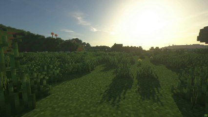 Minecraft Ultra Graphics gameplay