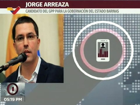 Candidato del GPP por el Estado Barinas Jorge Arreaza anuncia la inscripción de su candidatura
