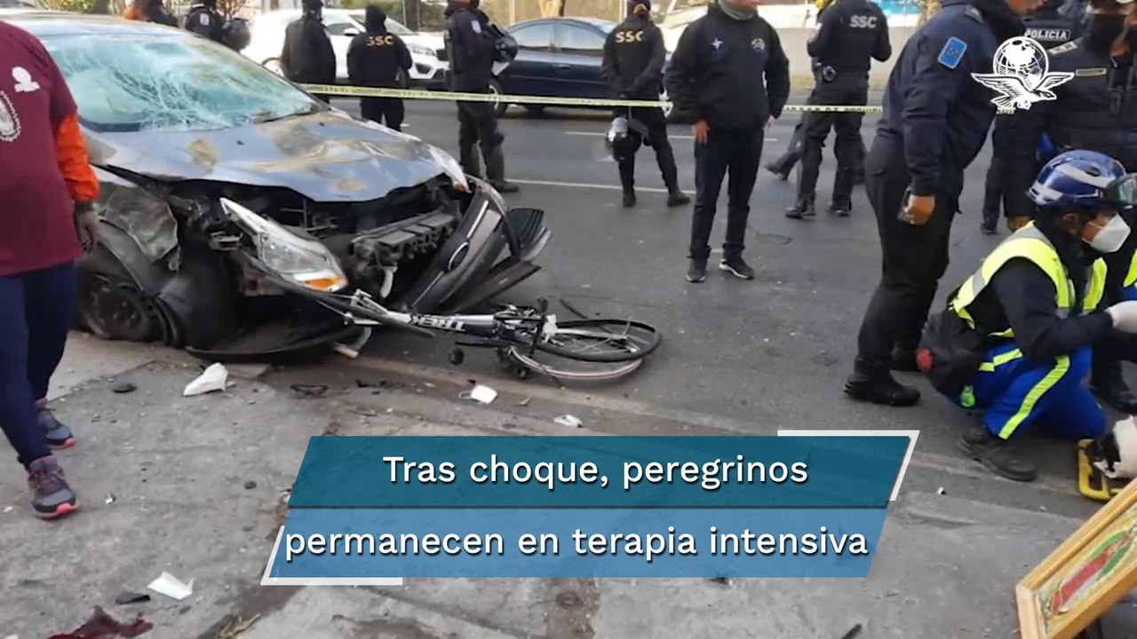 Buscan imputar tentativa de homicidio doloso a conductor que arrolló a peregrinos