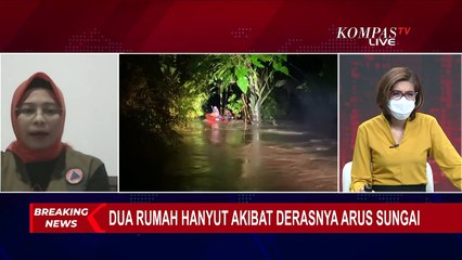 Terjadi Banjir di Soppeng Sulsel, 2 Rumah Hanyut Kena Arus