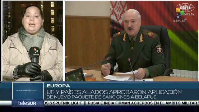 Unión Europea y países aliados aprueban sanciones para Belarús