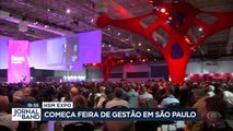 Começou hoje, em São Paulo, o maior evento sobre gestão de empresas na América Latina. A HSM Expo deve receber duas mil pessoas por dia. #BandJornalismo