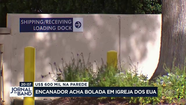Um encanador encontrou o equivalente a mais de 3 milhões de reais escondidos no banheiro de uma igreja nos Estados Unidos. #BandJornalismo