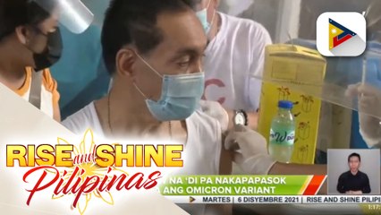 DOH, nilinaw na ‘di pa nakapapasok sa bansa ang Omicron variant