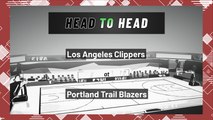 Portland Trail Blazers vs Los Angeles Clippers: Moneyline