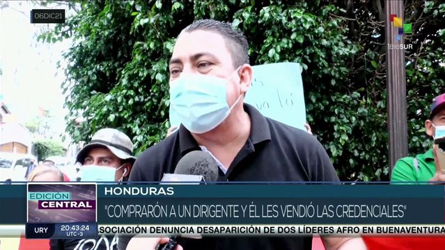 Honduras: Simpatizantes del Partido Libre demandan transparencia en proceso de escrutinio de actas