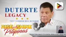 DUTERTE LEGACY | Mga nakamit ng Duterte administration sa iba’t-ibang kampanya, ibinida; Pres. Duterte, tiniyak na magpapatuloy ang paghahatid ng serbisyo sa mga Pilipino