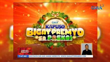 Kapuso Bigay Premyo sa Pasko! | UB