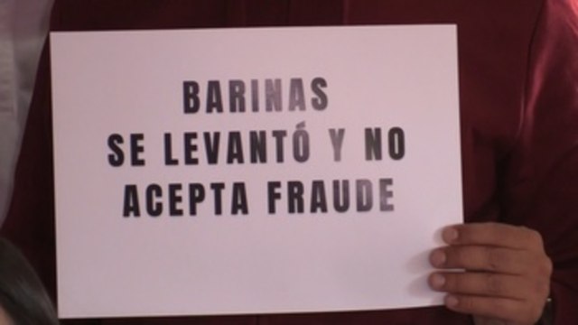 Oposición venezolana lanza a otro candidato a repetición electoral en estado Barinas