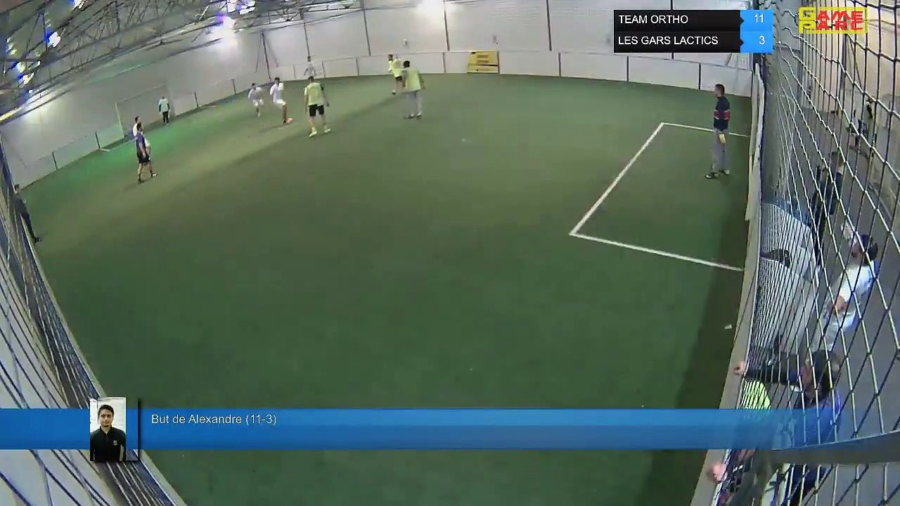 But de Alexandre (11-3) - TEAM ORTHO Vs LES GARS LACTICS - 06/12/21 21:00 - LIGUE 2