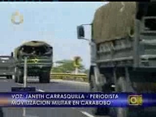 Soldados venezolanos al frente