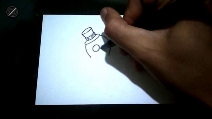 Octopus Doodle l - Drawing