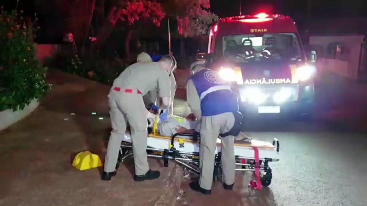 Homem tem várias lesões no rosto após ser vítima de agressões no Bairro Interlagos