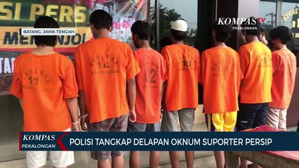 Polisi Tangkap Delapan Oknum Suporter Persip Pekalongan