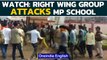 MP: Right wing group attacks missionary school over talks of religious conversion | Oneindia News