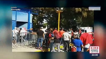 Revendedores y aficionados de Atlas se enfrentan