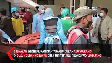 Download Video: Bertambah, Tim SAR Evakuasi 5 Korban Tewas Erupsi Gunung Semeru