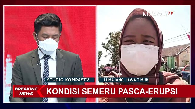 Dapur Umum Terus Distribusikan Makanan untuk Para Pengungsi Erupsi Gunung Semeru