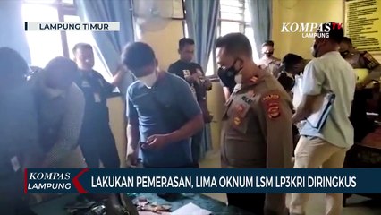 Lakukan Pemerasan, Lima Anggota LSM LP3KRI Diringkus