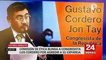 Congreso: rechazan investigar a congresista Luis Cordero acusado de agresión física a expareja