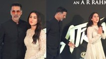 Akshay Kumar के साथ  Atanragi Re का प्रमोशन करने पहुंचीं Sara Ali Khan, हुआ ये | FilmiBeat