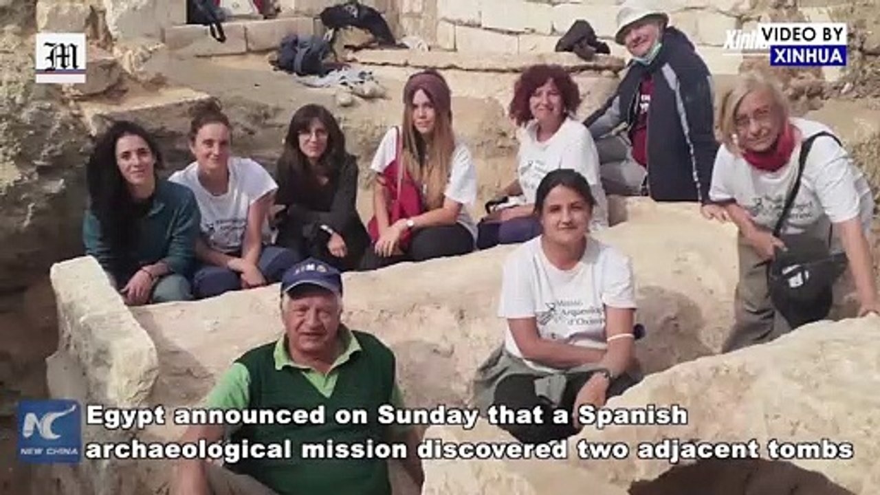 Two 2500-year-old tombs uncovered in Upper Egypt