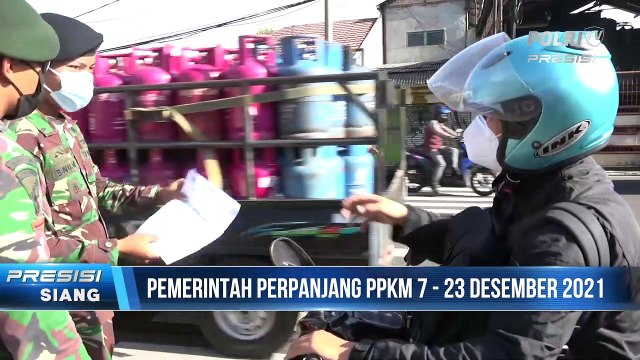 Pemerintah Perpanjang PPKM Level 2