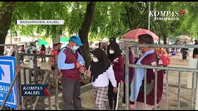 Wisata Siring Pasar Terapung Banjarmasin Kembali Dibuka, Kawasan Dermaga Dipasangi Pagar Pembatas