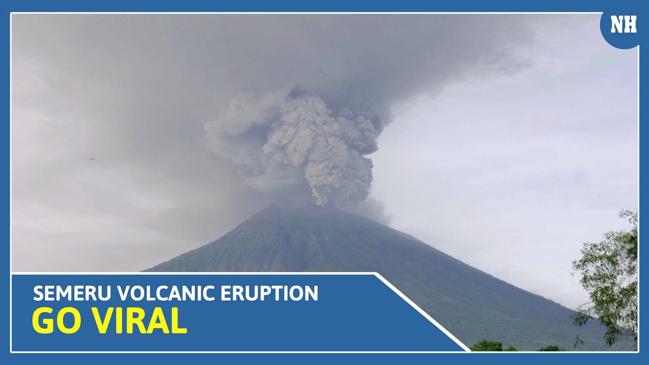 14 killed & dozens of people injured in Indonesia due to the eruption of Semeru volcano