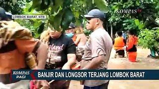 4 Warga Tewas Tertimbun Longsor, Berikut Proses Evakuasi Korban Banjir & Longsor Lombok Barat