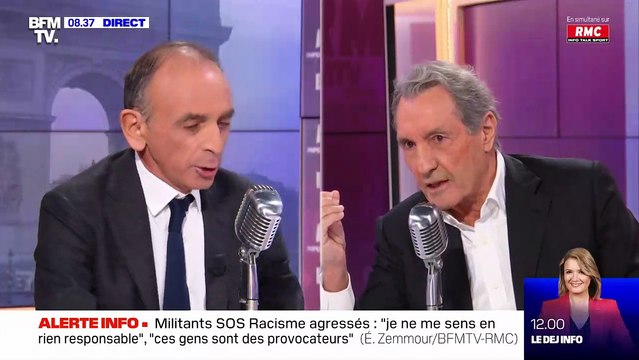 Jean-Jacques Bourdin apostrophe Eric Zemmour : Vous êtes dans la taqîya !