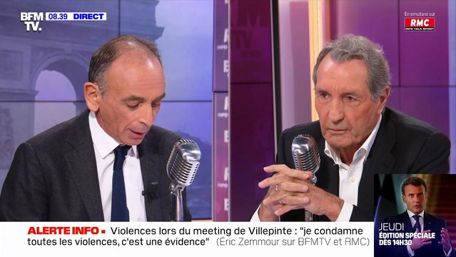 Eric Zemmour confirme ce matin ses propos violents sur Emmanuel Macron: Oui, c'est un adolescent qui n'est pas fini ! - VIDEO