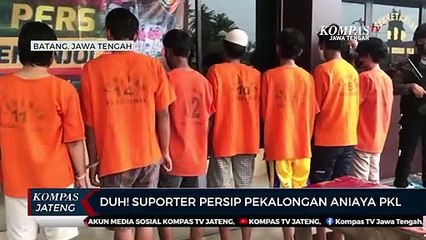 Duh! Suporter Persip Pekalongan Aniaya PKL