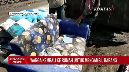 Warga Kembali ke Rumah untuk Evakuasi Barang yang Bisa Diselamatkan dari Terjangan Erupsi