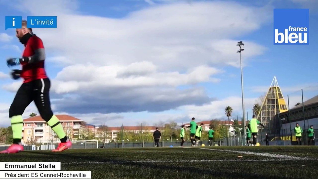 Emmanuel Stella Président club ES Cannet-Rocheville