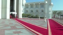 Son dakika gündem: Cumhurbaşkanı Erdoğan, Katar Emiri Şeyh Temim bin Hamed Al Sani tarafından resmi törenle karşılandı