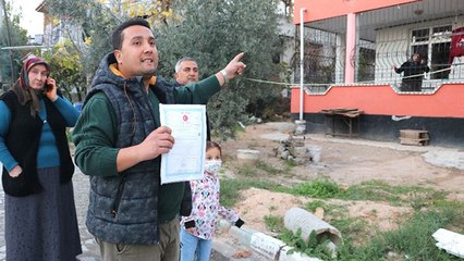 Satın aldığı tapulu evine giremiyor
